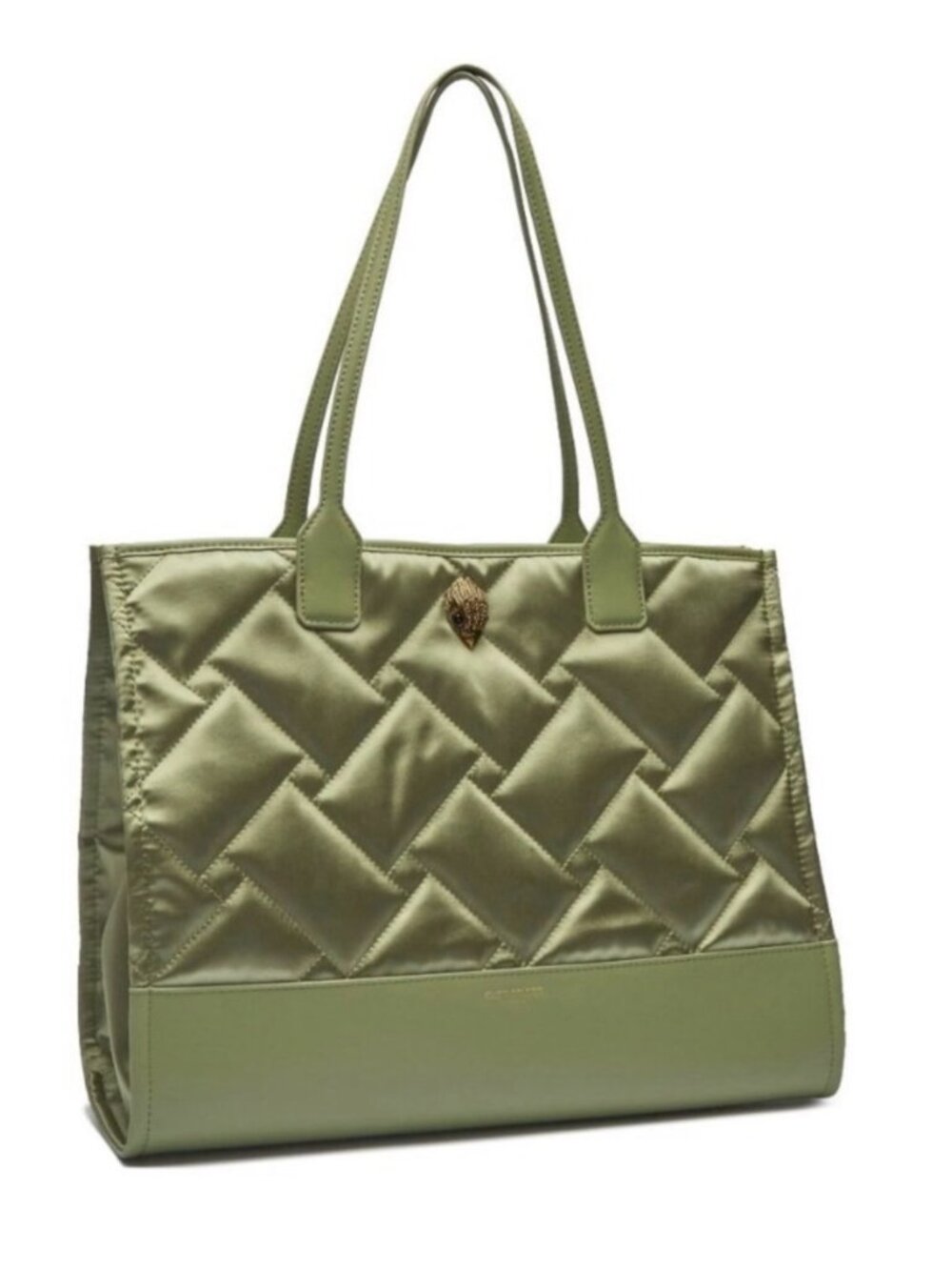 Kurt Geiger Olive Recycled Square Shopper